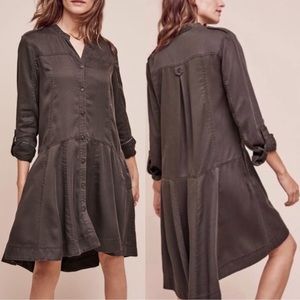 Anthropologie Holding Horse Shirt Dress Jacket 0